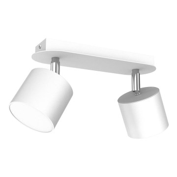 Foco DIXIE 2xGX53/11W/230V branco