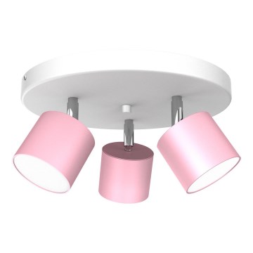 Foco DIXIE 3xGX53/11W/230V rosa