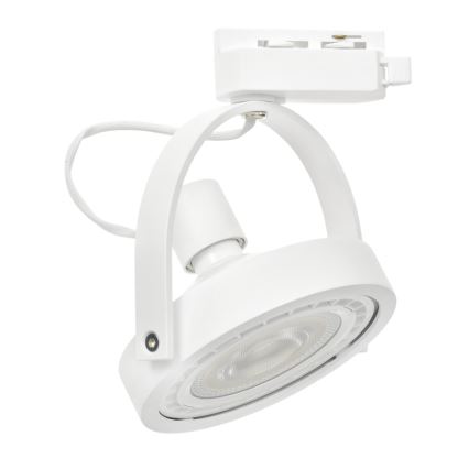 Foco em sistema de carril LUGAR AR111 3xGU10/25W/230V branco