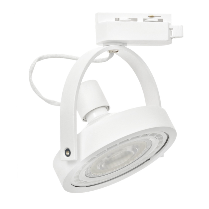 Foco em sistema de carril LUGAR AR111 3xGU10/25W/230V branco