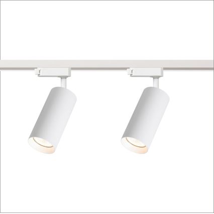 Foco em sistema de carril MICA 4xGU10/10W/230V branco
