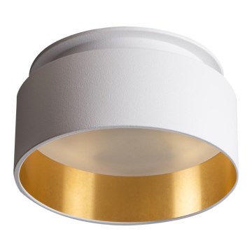 Foco embutido GOVIK GU10/10W branco/dourado
