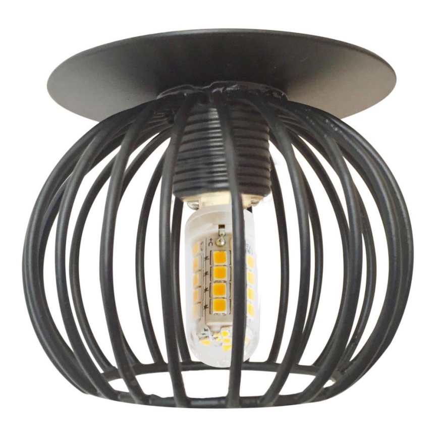 Foco embutido SK 93 1xG9/40W/230V preto