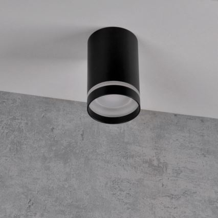 Foco FABRI 1xGU10/10W/230V preto