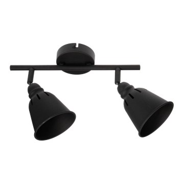Foco FIONA 2xE14/8W/230V preto