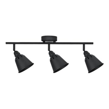 Foco FIONA 3xE14/8W/230V preto