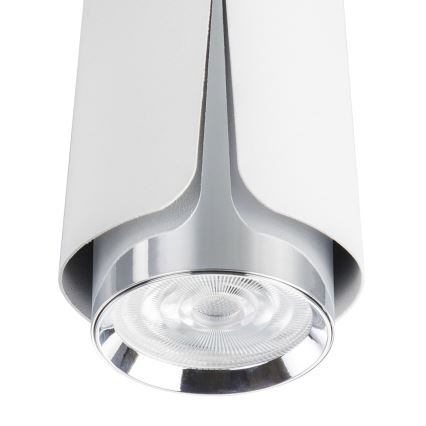 Foco FLOR 1xGU10/8W/230V branco