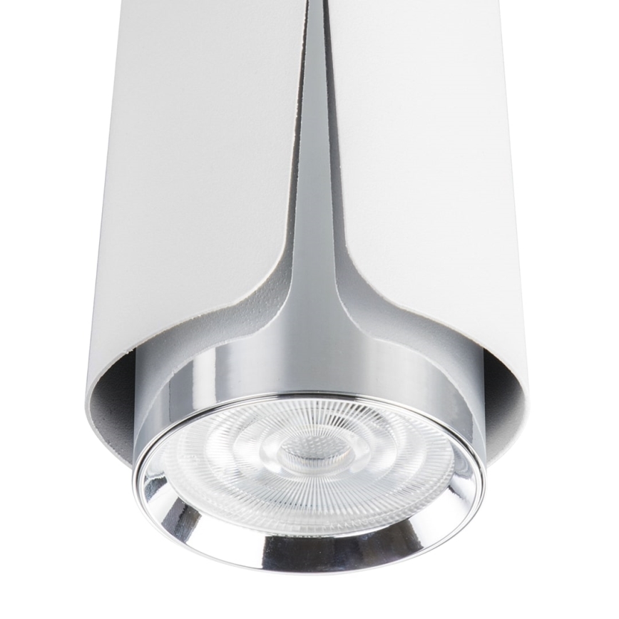 Foco FLOR 1xGU10/8W/230V branco