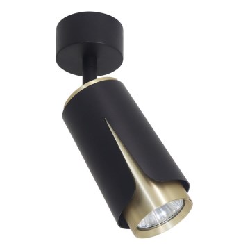 Foco FLOR 1xGU10/8W/230V preto
