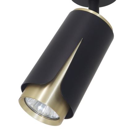 Foco FLOR 1xGU10/8W/230V preto