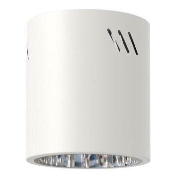 Foco GEORGE 1xE27/60W/230V diâmetro 11 cm branco