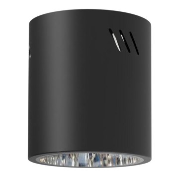 Foco GEORGE 1xE27/60W/230V diâmetro 13,7 cm preto