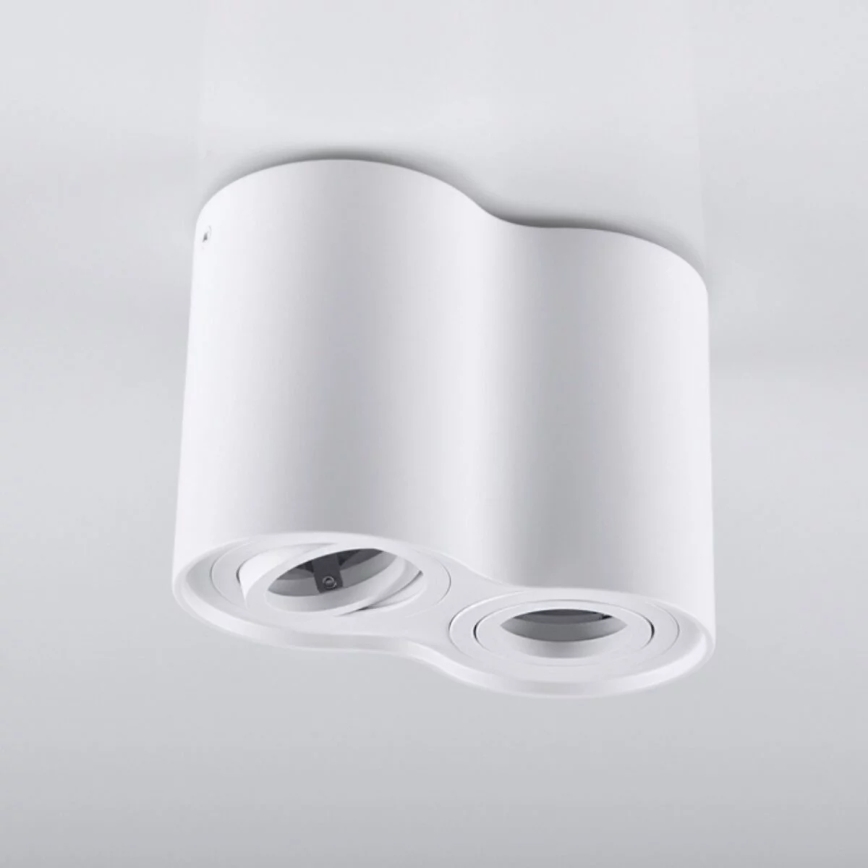 Foco HADAR 2xGU10/10W/230V branco