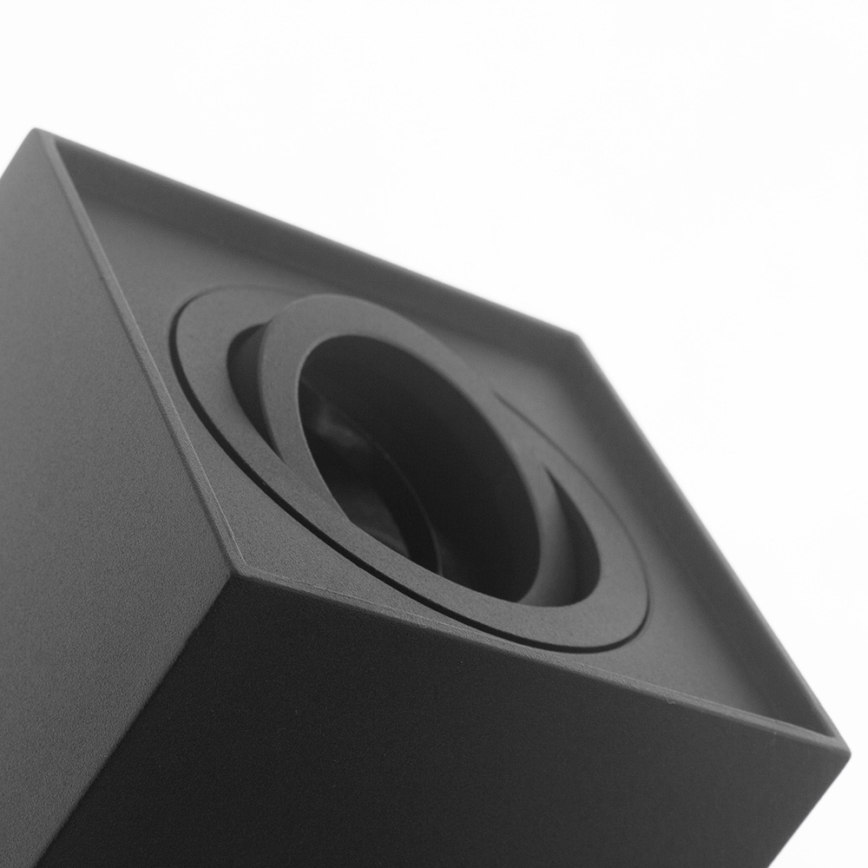 Foco HADAR Q1 1xGU10/10W/230V preto antigo