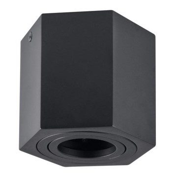 Foco HEXAGON 1xGU10/10W/230V preto antigo