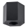 Foco HEXAGON 1xGU10/10W/230V preto antigo