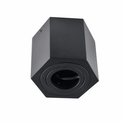 Foco HEXAGON 1xGU10/10W/230V preto antigo