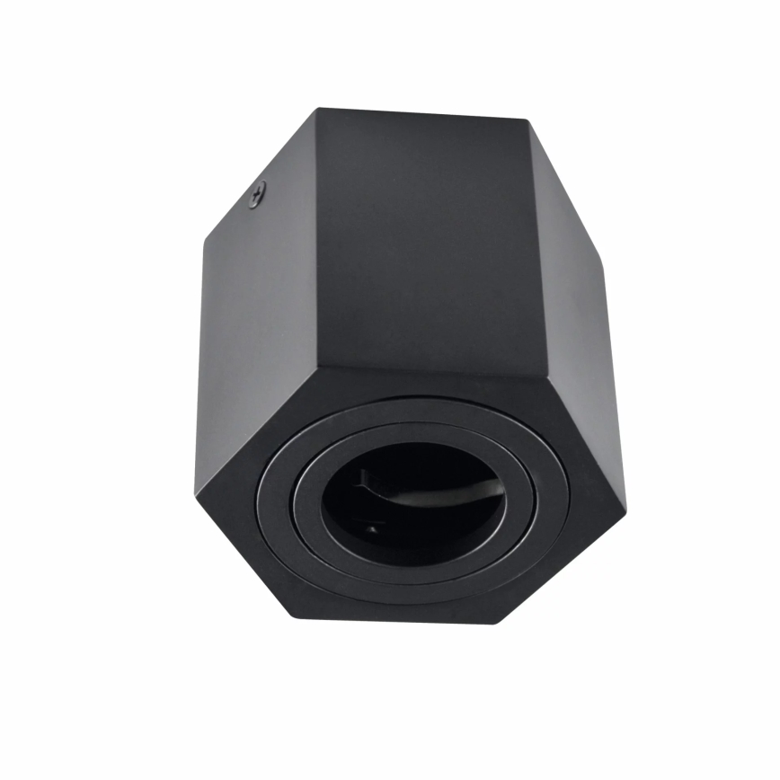 Foco HEXAGON 1xGU10/10W/230V preto antigo