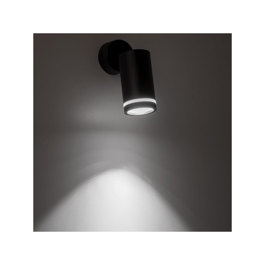 Foco JET 1xGU10/10W/230V preto