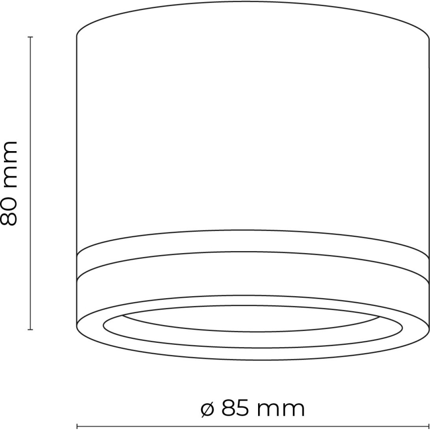 Foco JET 1xGX53/11W/230V branco