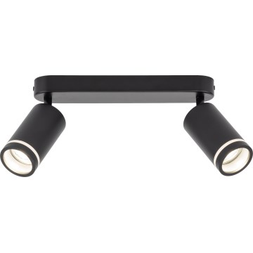 Foco JET 2xGU10/10W/230V preto