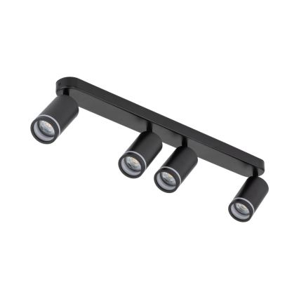 Foco JET 4xGU10/10W/230V preto