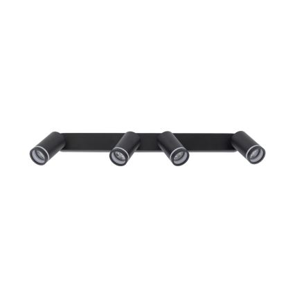 Foco JET 4xGU10/10W/230V preto