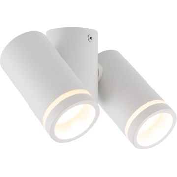 Foco JET CONJUNTO 2xGU10/10W/230V branco