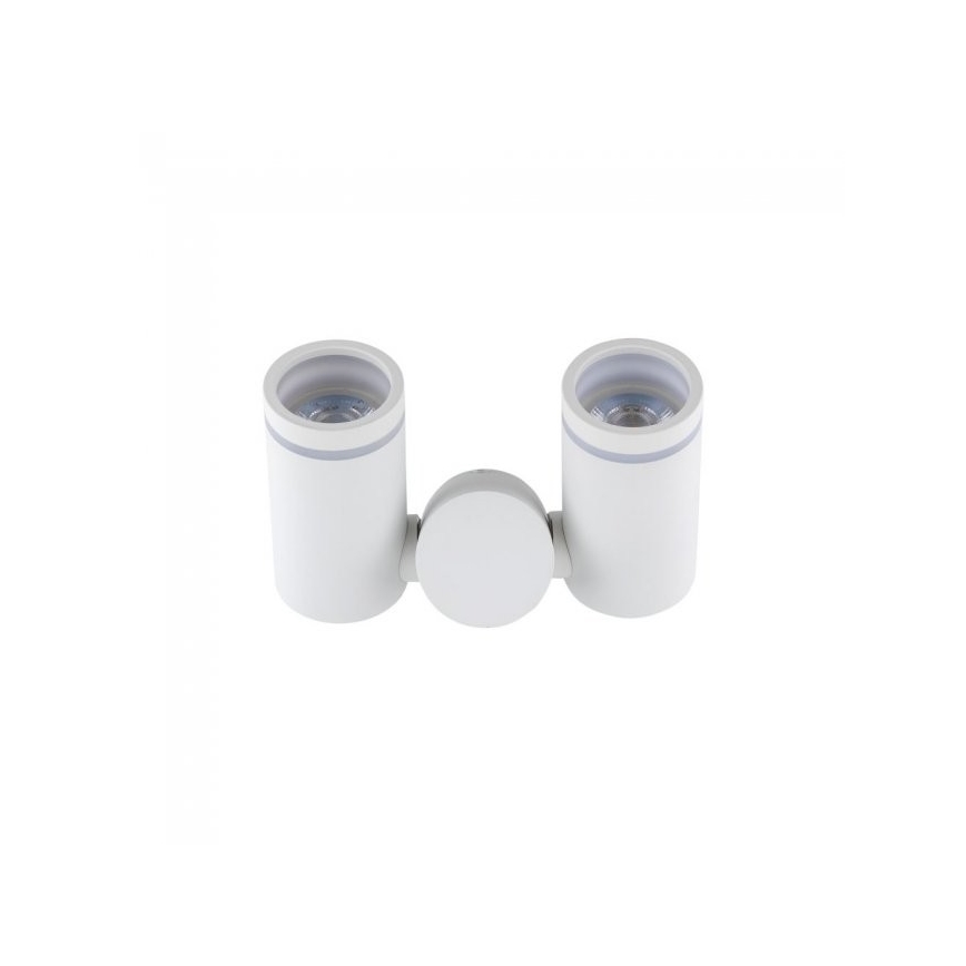 Foco JET CONJUNTO 2xGU10/10W/230V branco