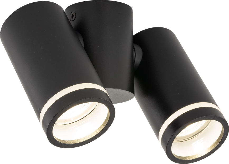 Foco JET CONJUNTO 2xGU10/10W/230V preto