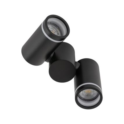 Foco JET CONJUNTO 2xGU10/10W/230V preto