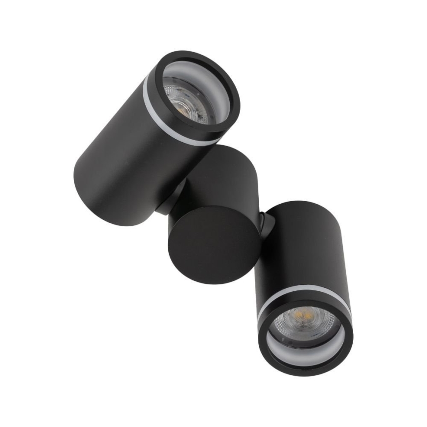 Foco JET CONJUNTO 2xGU10/10W/230V preto