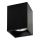 Foco JUPITER 1xE27/20W/230V 11,7x11,7 cm preto