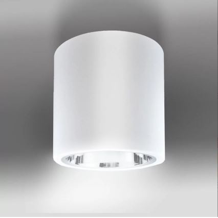 Foco JUPITER 1xE27/20W/230V diâmetro 13 cm branco