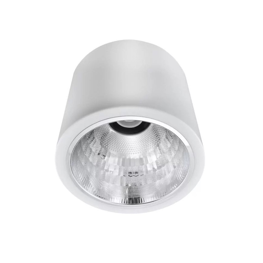 Foco JUPITER 1xE27/20W/230V diâmetro 13 cm branco