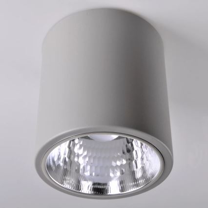 Foco JUPITER 1xE27/20W/230V diâmetro 16,5 cm cinzento