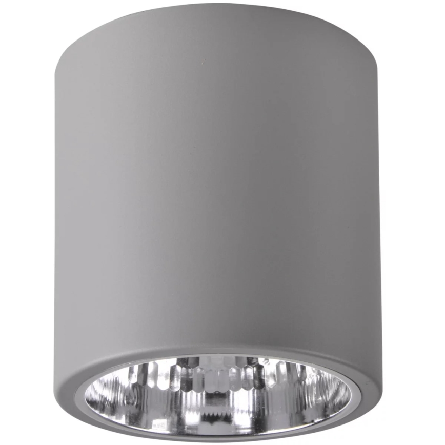 Foco JUPITER 1xE27/20W/230V diâmetro 16,5 cm cinzento