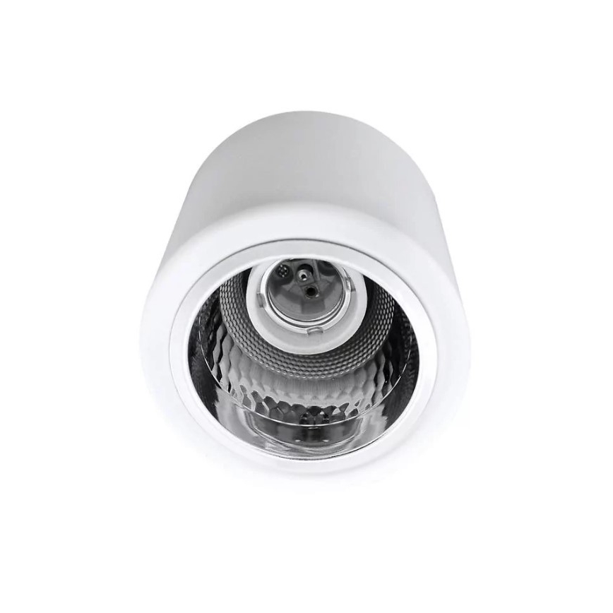 Foco JUPITER 1xE27/20W/230V diâmetro 9,8 cm branco