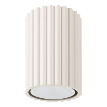 Foco KARBON 1xGU10/10W/230V 10 cm creme