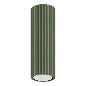 Foco KARBON 1xGU10/10W/230V 20 cm verde