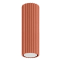 Foco KARBON 1xGU10/10W/230V 20 cm vermelho