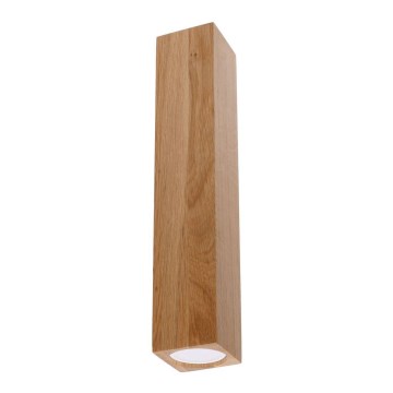 Foco KEKE 1xGU10/40W/230V 30 cm carvalho