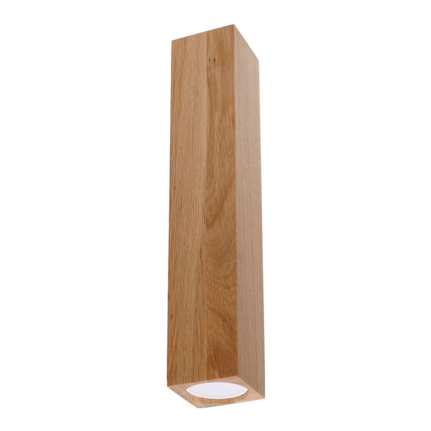 Foco KEKE 1xGU10/40W/230V 30 cm carvalho