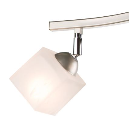 Foco KLARA 3xE14/60W/230V cromado mate