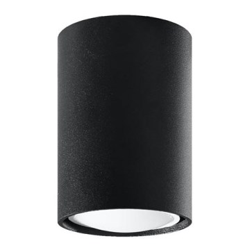 Foco LAGOS 1xGU10/10W/230V 10 cm preto