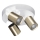 Foco LAURIN 3xGU10/10W/230V latão/branco