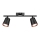 Foco LED 2xLED/5W/230V 4000K preto