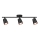 Foco LED 3xLED/5W/230V 3000K preto