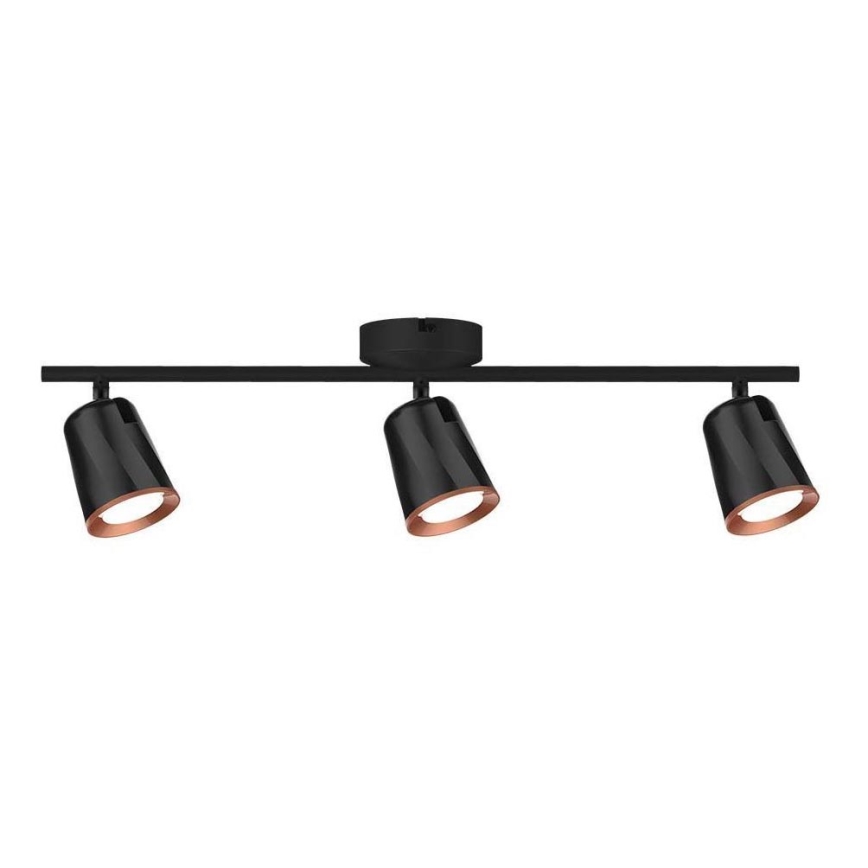 Foco LED 3xLED/5W/230V 4000K preto