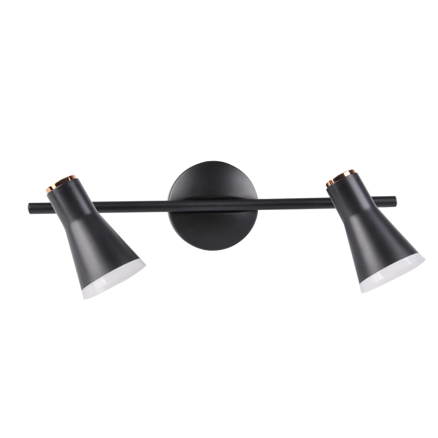 Foco LED BERG 2xLED/4,2W/230V preto